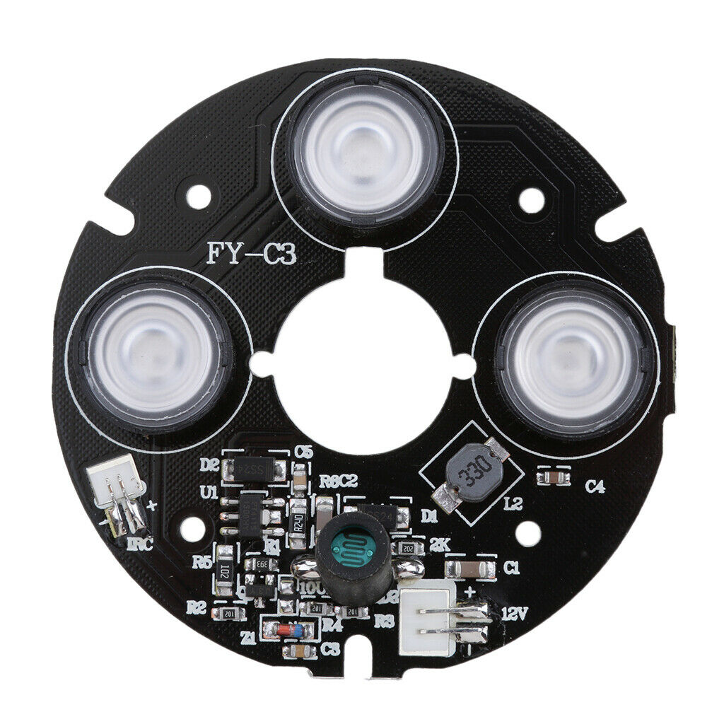 850nm IR Infrared 3 LED Board Module for Night Vision Security Dome Camera