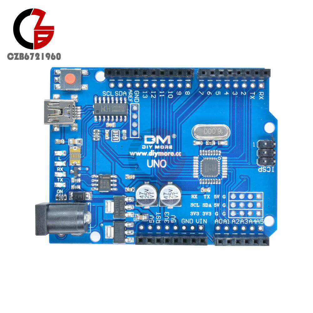 New Version USB UNO R3 ATmega328P CH340G Replace ATmega16U2 Compatible Arduino