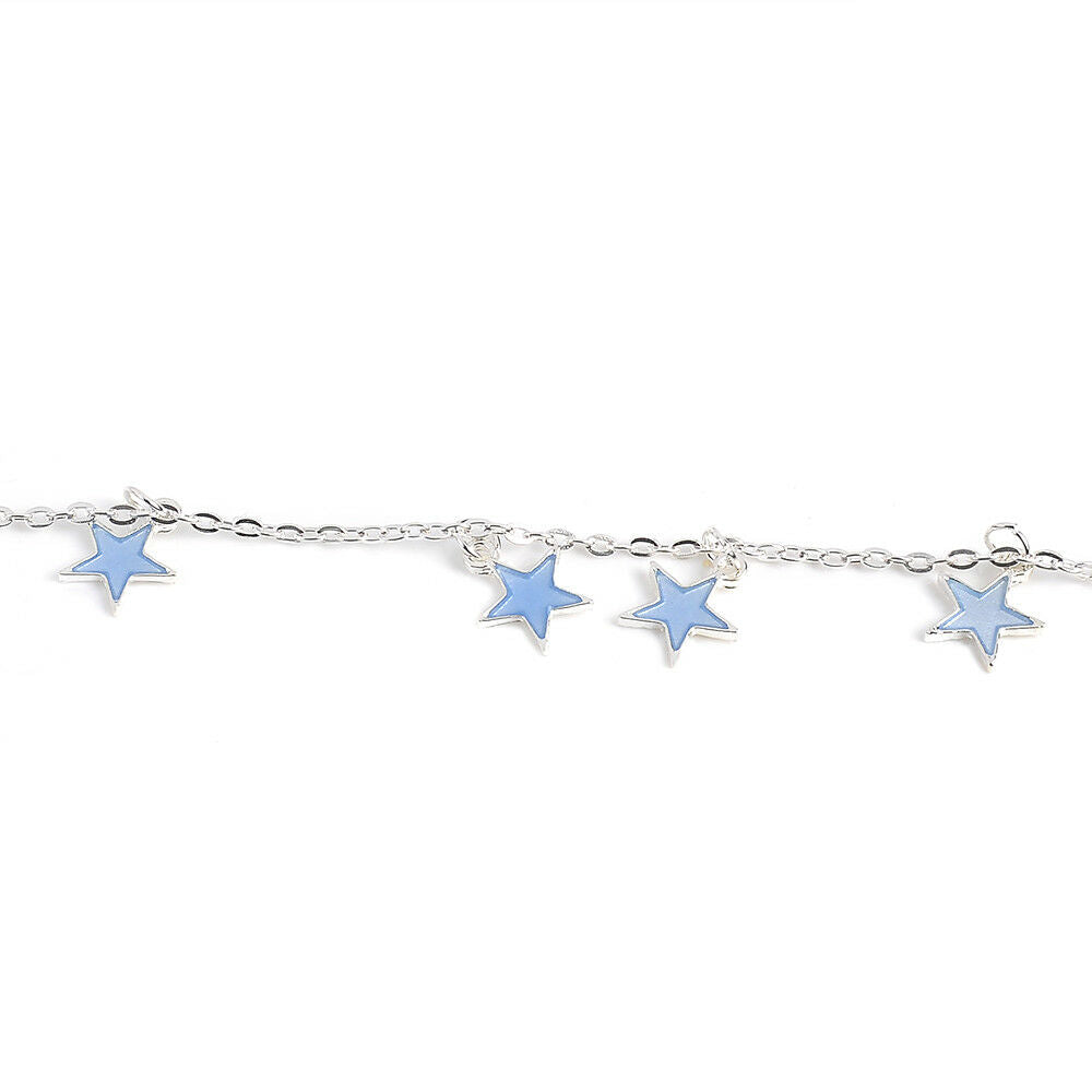 1xWomen Fairy Luminous Glow In The Dark Anklet Foot Chain Jewelry Ankle Bracelet
