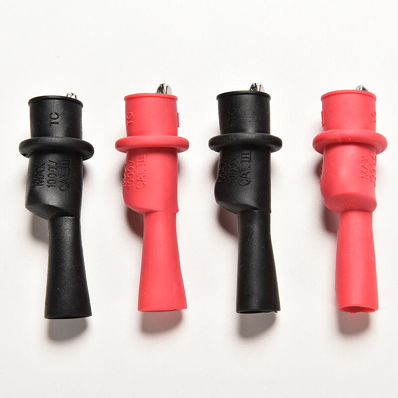 1 Pair Alligator Crocodile Test Clip Clamp For Fluke Multimeter Tester Pro.l8