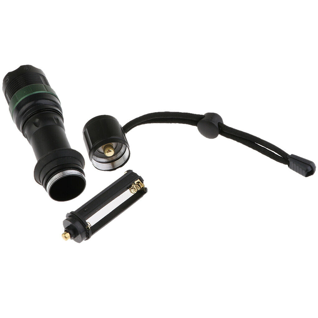 LED Light Rechargeable Flashlight Zoomable Super Bright Light Torch