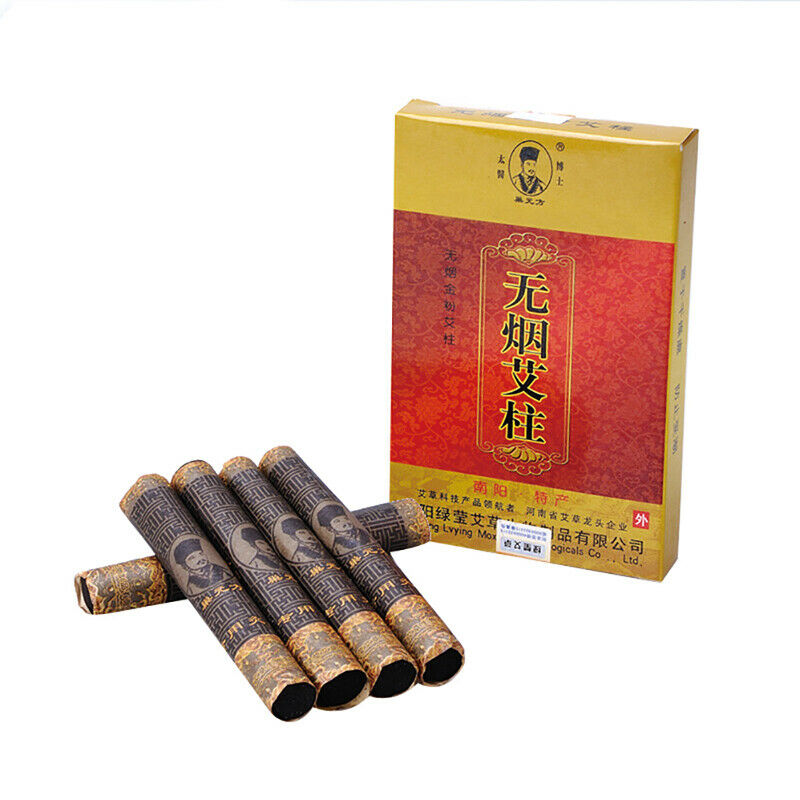 5pcs Moxa Rolls Stick Traditional Chinese Acupuncture Massage Moxibustion.l8