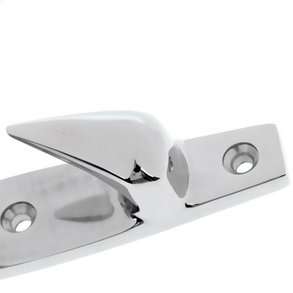 Stainless Steel Skean Boat Yacht Deck Line Dock Rope Cleat 4.7