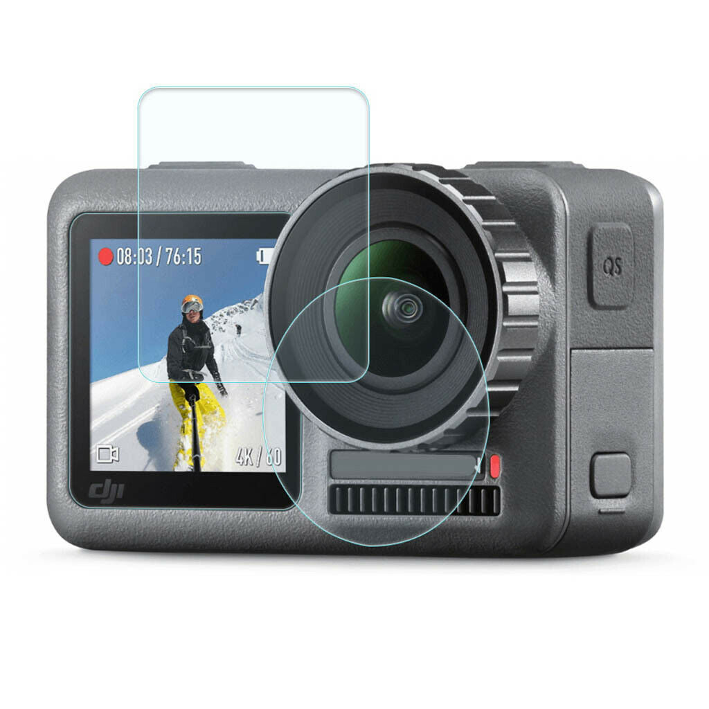1 Set Motion Camera Protective Film Anti-scratch for DJI OSMO ACTION Camera
