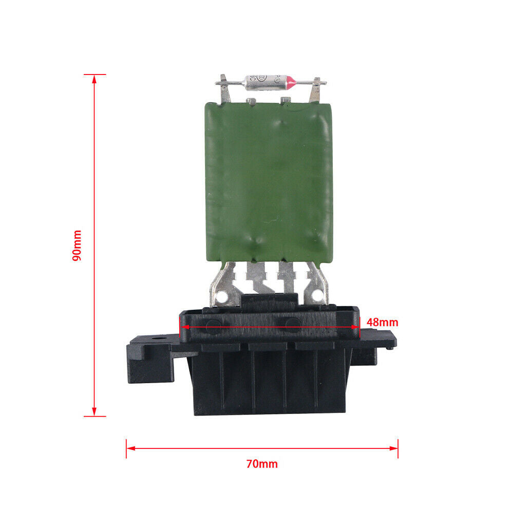 Heater Motor Fan Air Conditioning Fan Blower Resistor for Vauxhall 13248240