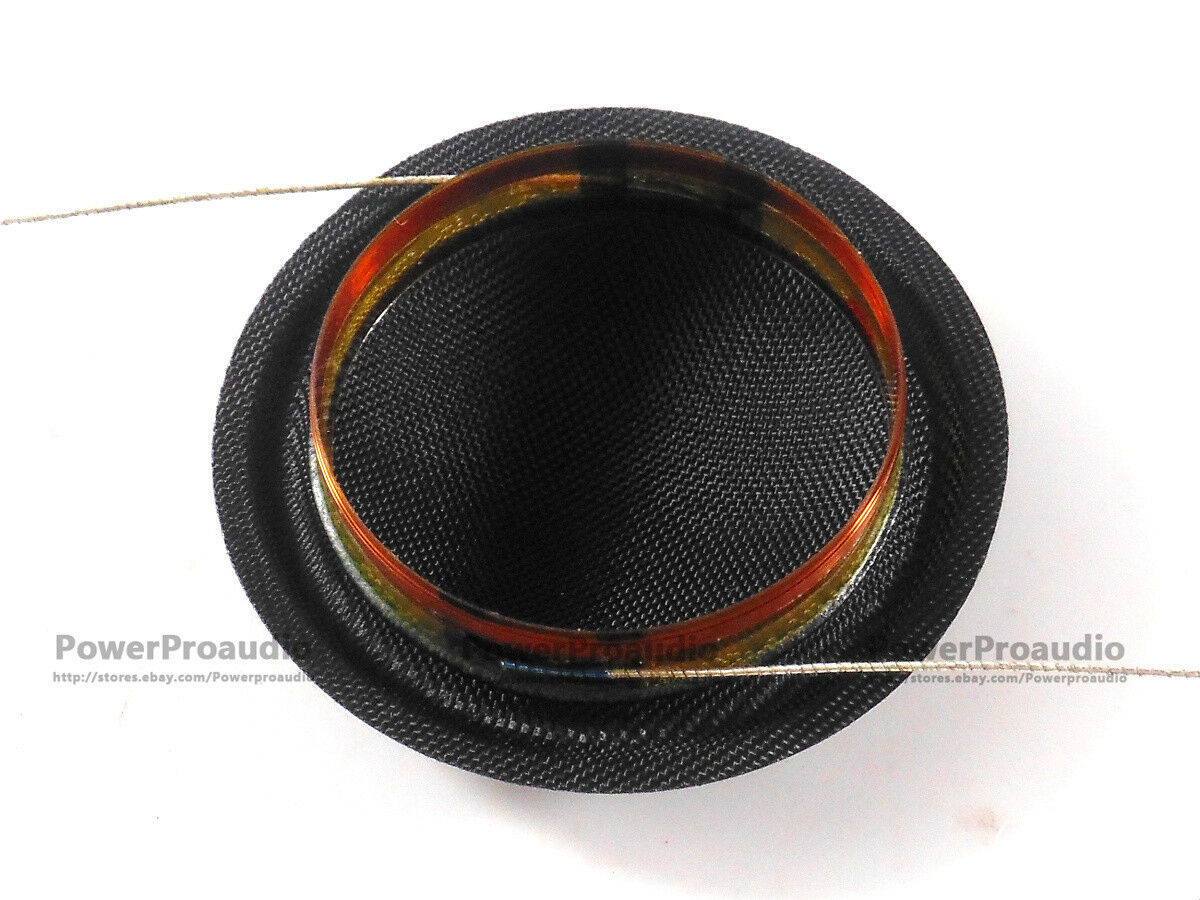 2 pcs 20.4 mm Black Silk diaphragm Loudspeaker Tweeters voice coil 8 ohm
