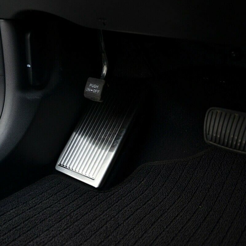 for Hyundai Tucson 2015-2020 Stainless Steel Foot Rest Pedal Pad Cover StickR6Z3