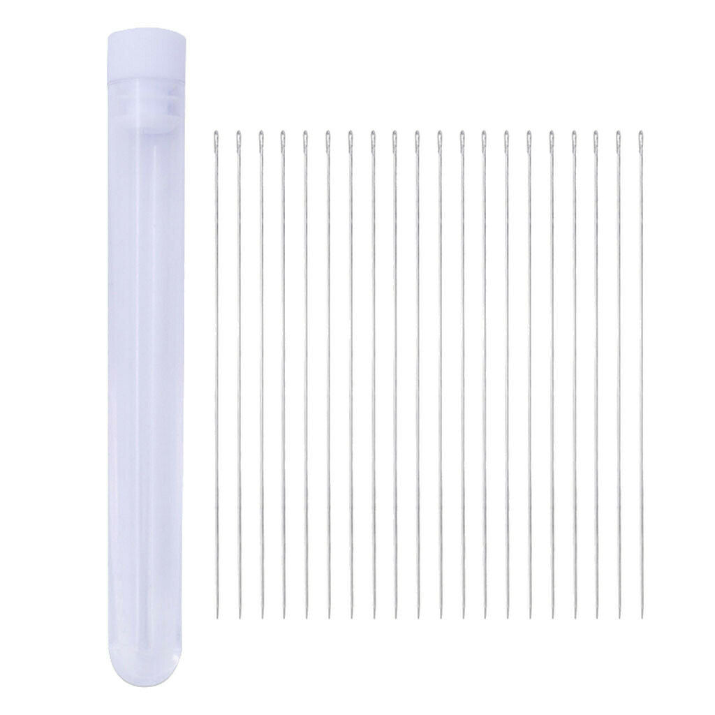 20x Beading Needles Jewelry Pins Threading Tools   Jewelry Making Accessory