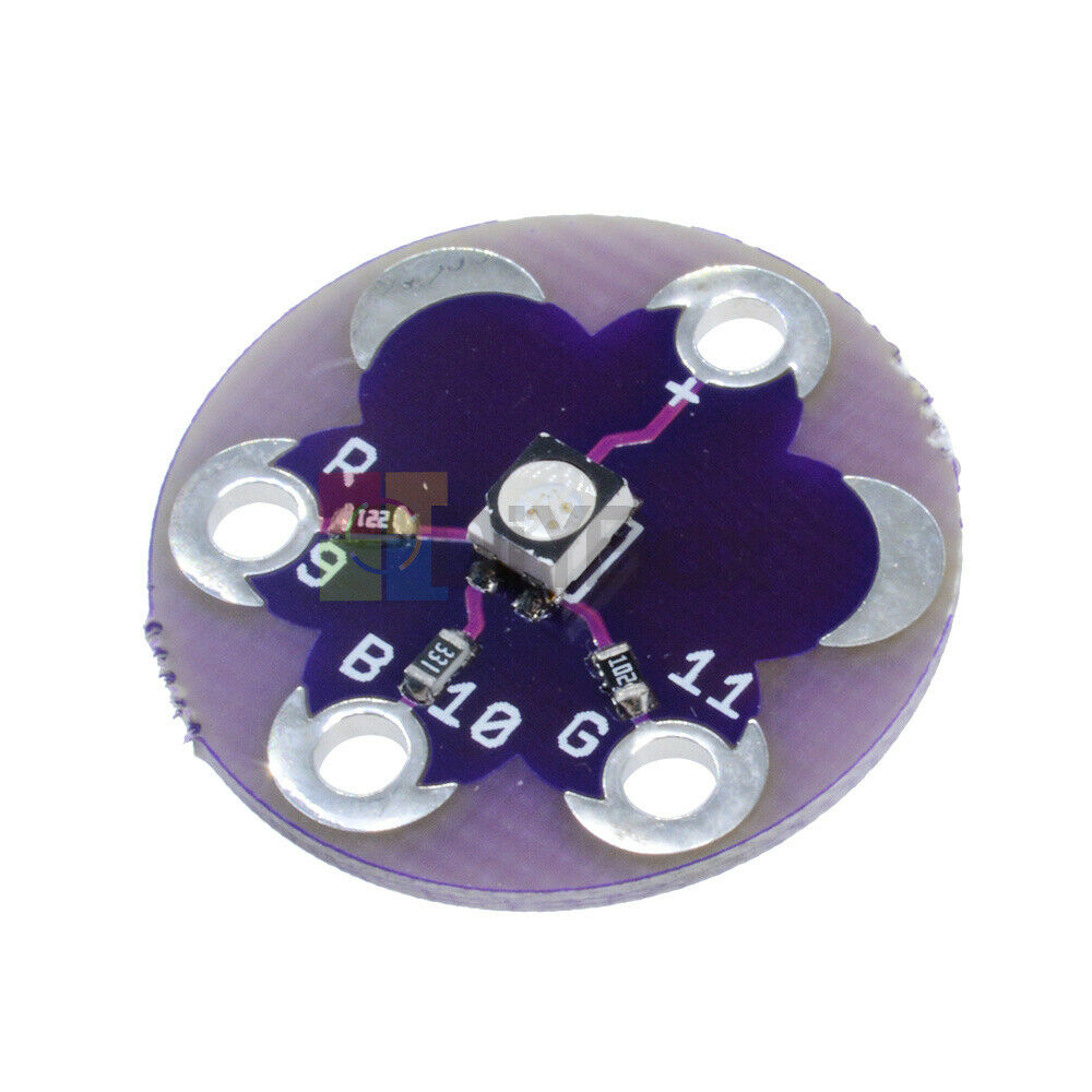 [5PCS] LilyPad Tri-Color LED RGB Module For Arduino