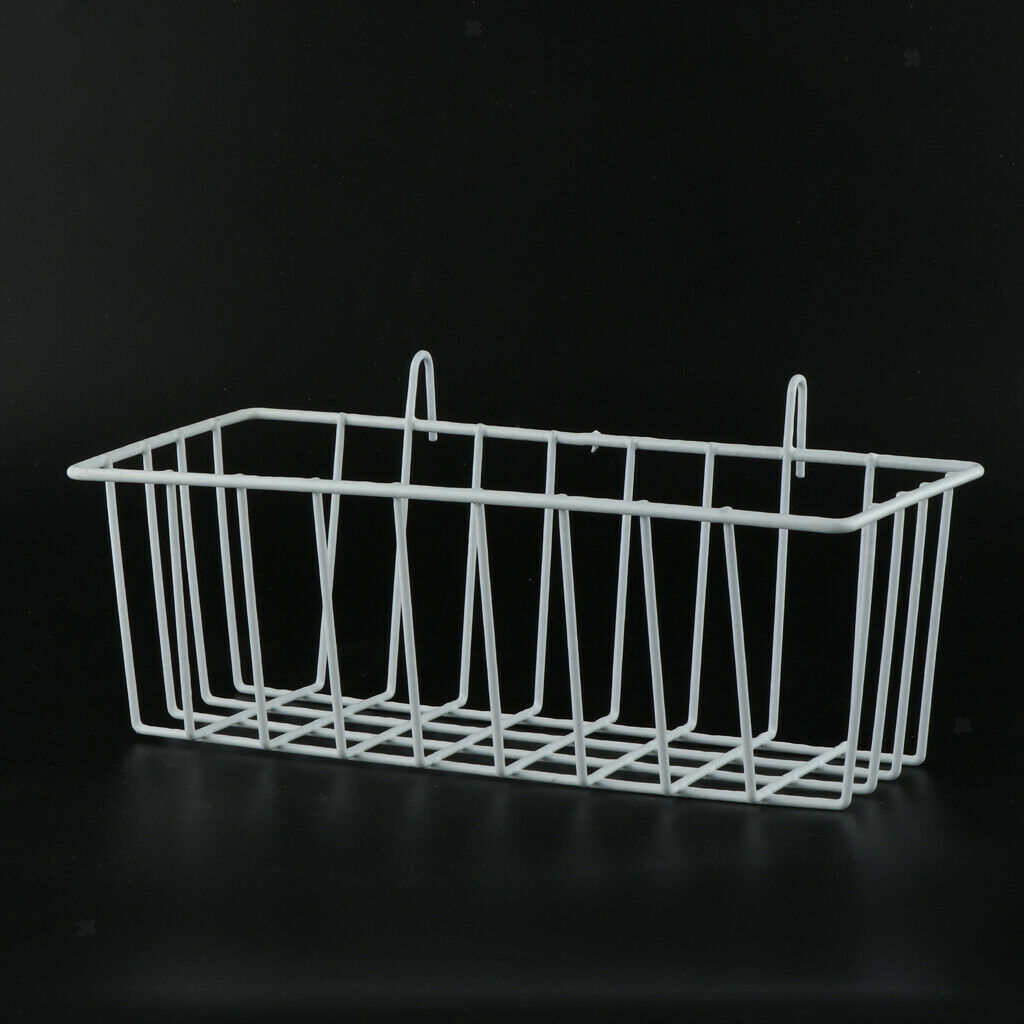 5Pcs Wall Grid Panel Hanging Basket Wall Decoration Organizer, Multi-Functional