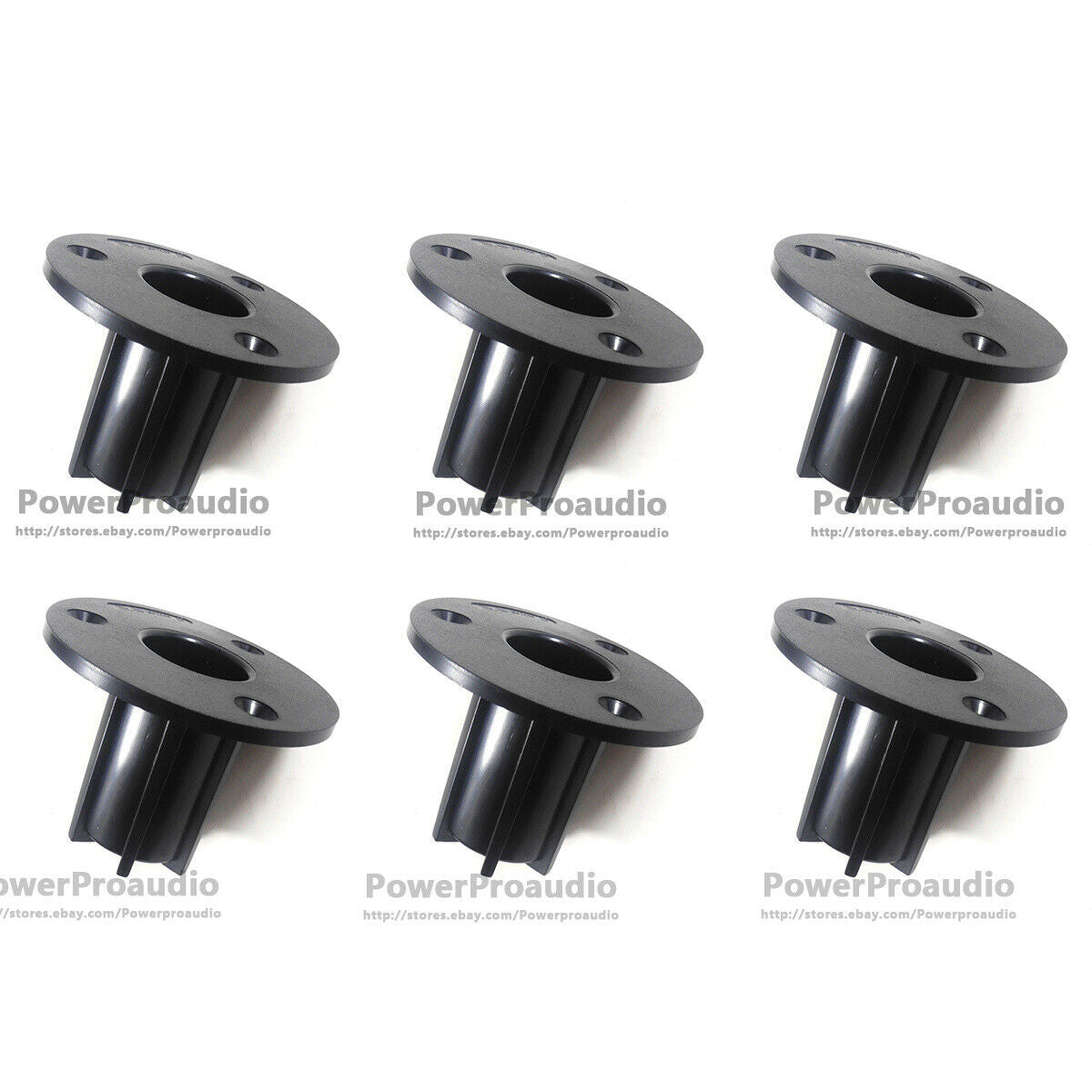 6Pcs High Quality Plastic Mounting Internal Adapters For 36.5mm Speaker Stand
