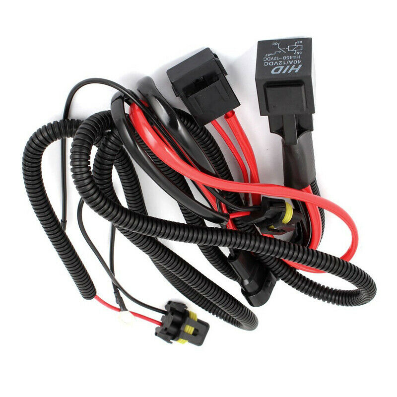 Xenon HID Conversion Relay Wi Harness H11 9005 9006 12V 40A Z1G4G4