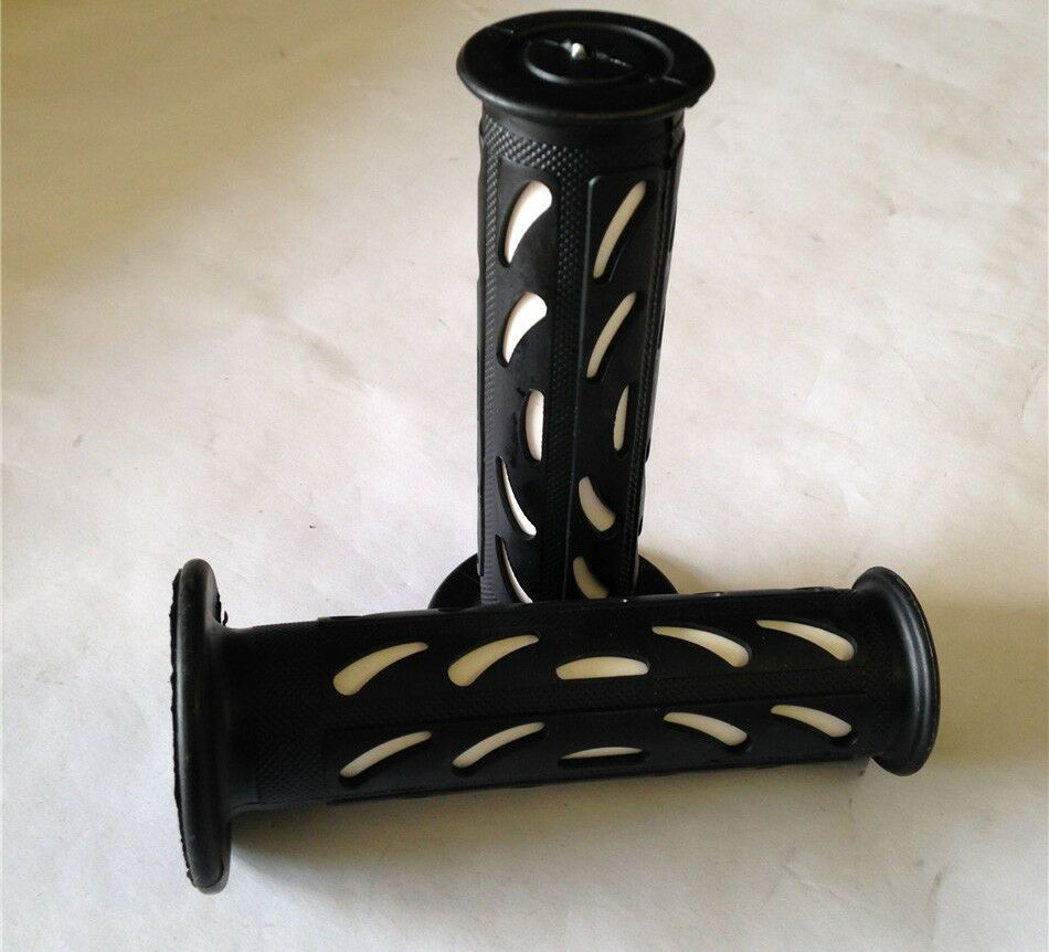 Hand Grips WHITE ATV QUAD POLARIS SEADOO BOMBARDIER JET SKI(7/8" BOTH SIDE)