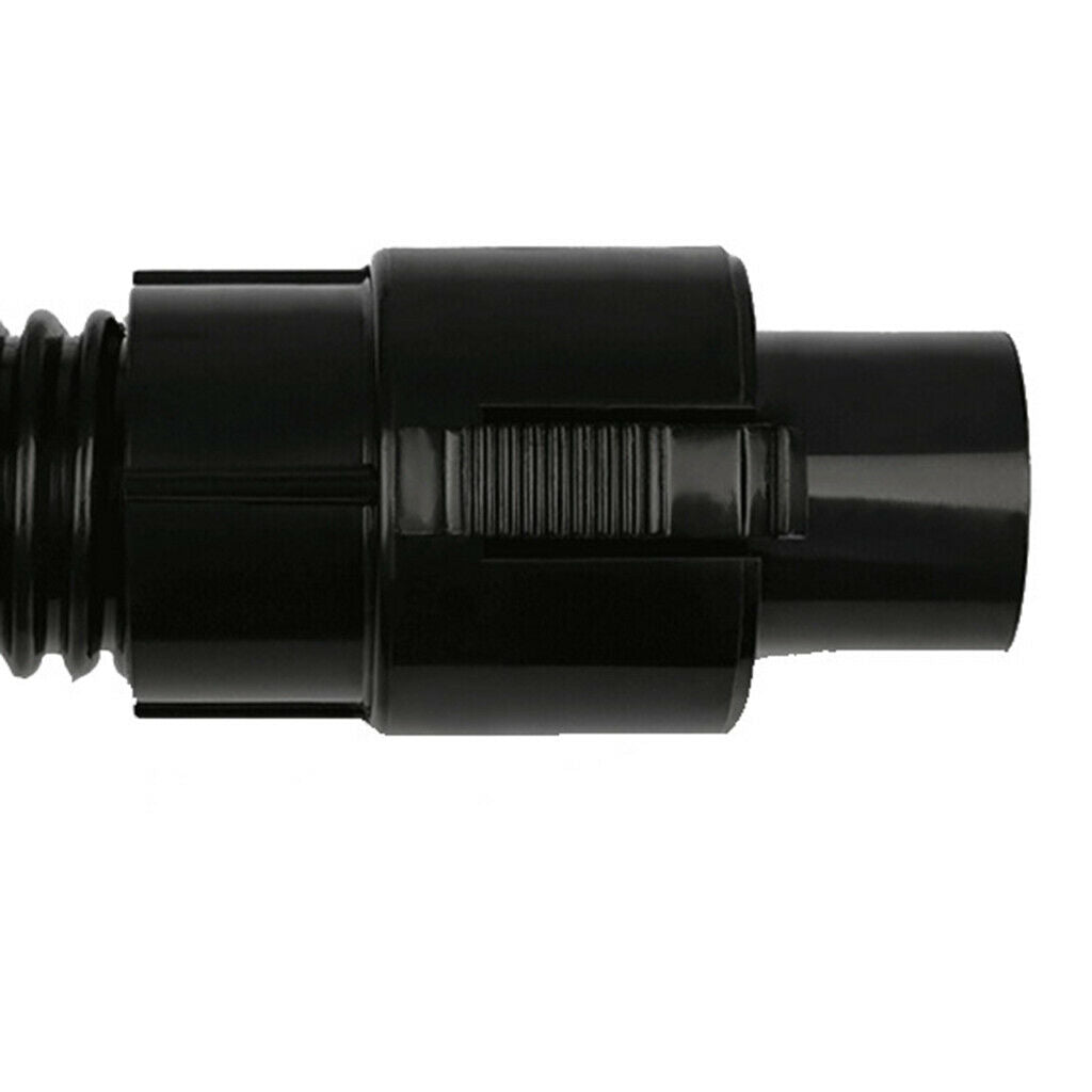 2pcs Vacuum Cleaner Hose Attachments Hose Suction Tube Nozzle Extension,Black