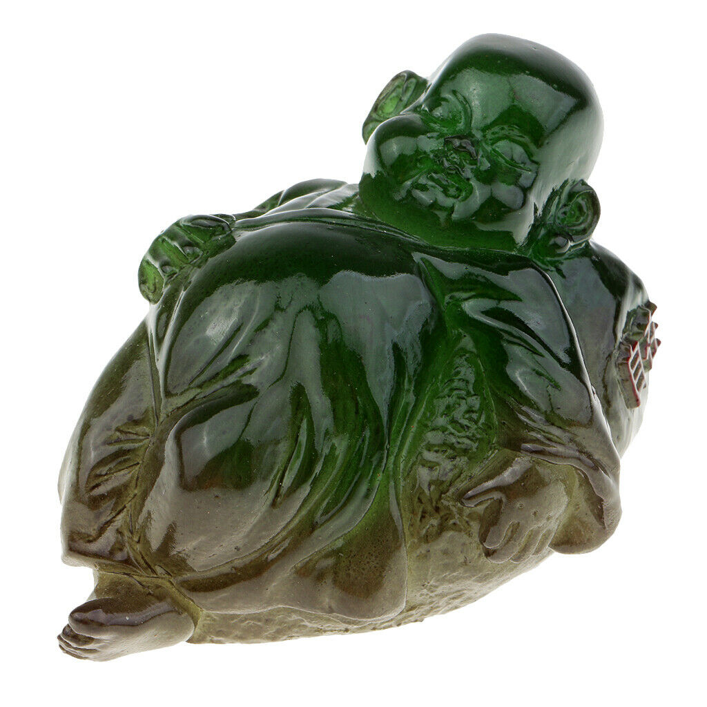 Color Tea Pets Buddha Kung Fu Tea Decor Play Tea Pet of Buddha Emerald