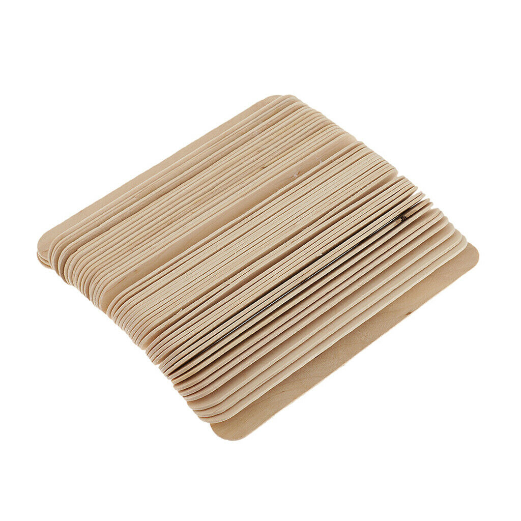 Bulk 50 Pieces Large Spatulas Wax Applicators Waxing Hair Removal Craft