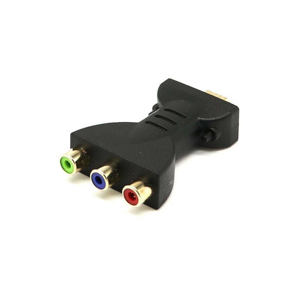 HDMI Male to 3 RCA Female Composite AV Video Audio Adapter Converter for TV PC/