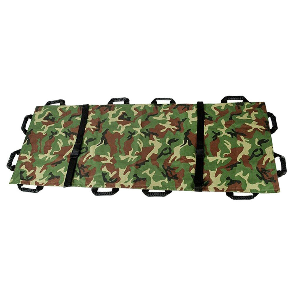 Sturdy Emergency Mover Back Stretcher Washable Rescue Stretcher Camouflage