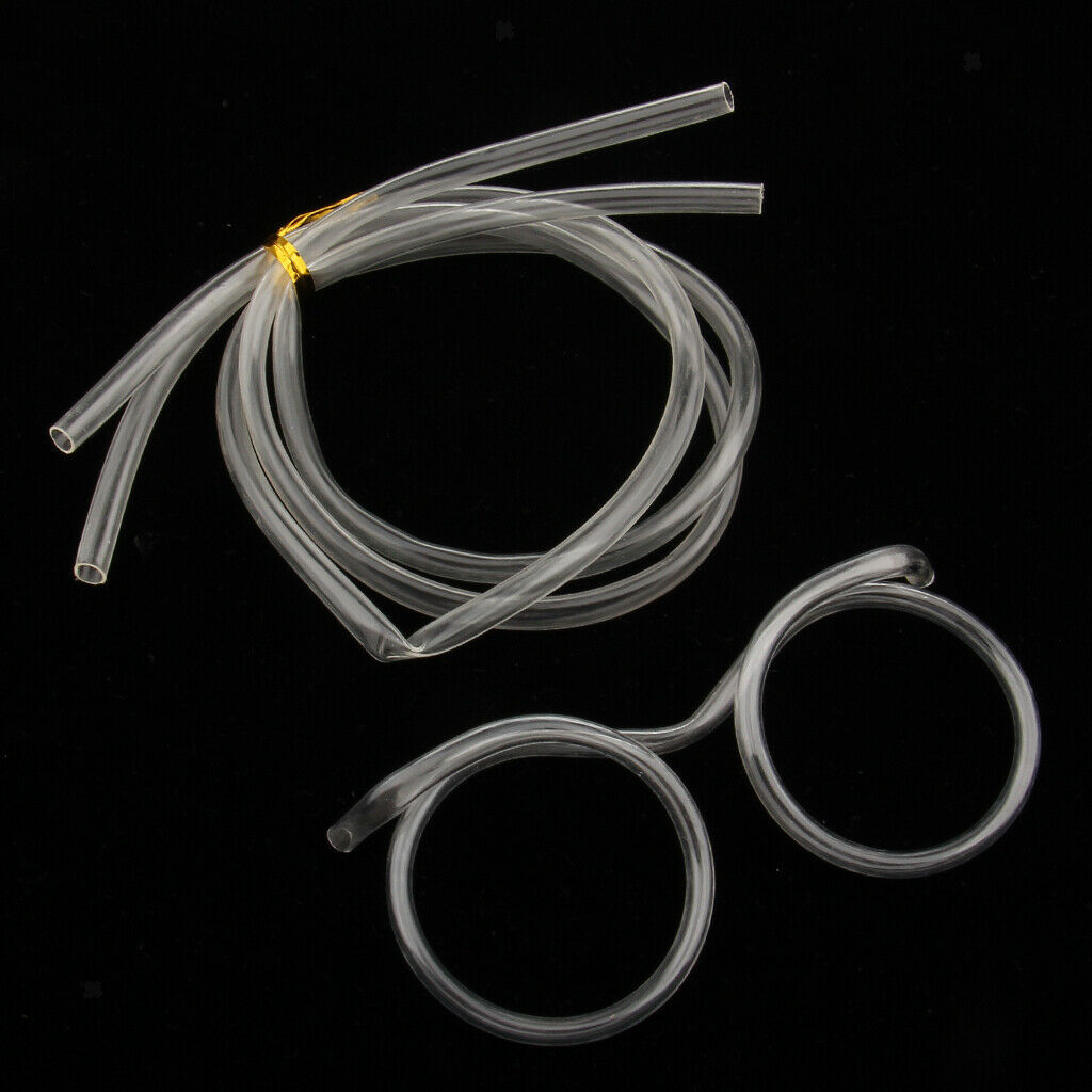Funny Flexible Drinking Straw Tube Glasses Carnival Party Fancy Dress Clear