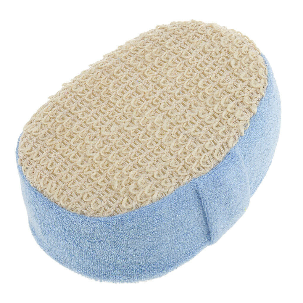 Exfoliating Loofah Sponge Pads Bath Sponge Body Face Scrubber Loofa for Shower