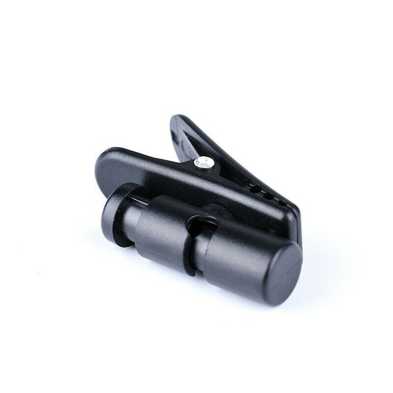 2pcs Headphone Earphone Cable Wire Cord Clip Nip Clamp Collar Lapel Shirt Holder