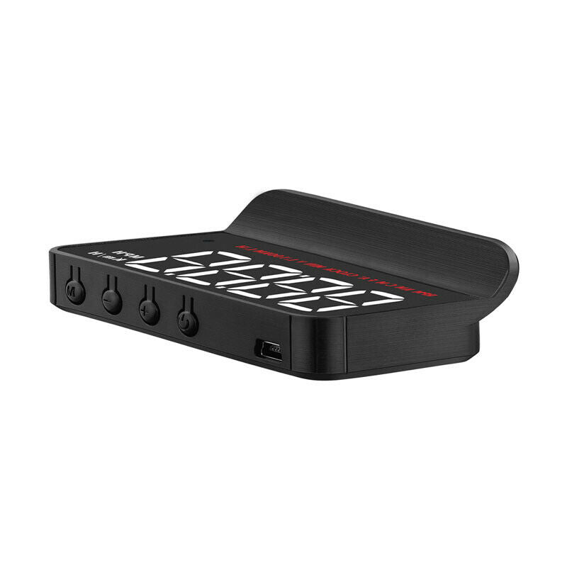Car High-definition HUD Head-up Display M5 Universal Black Projector KM/H MPH