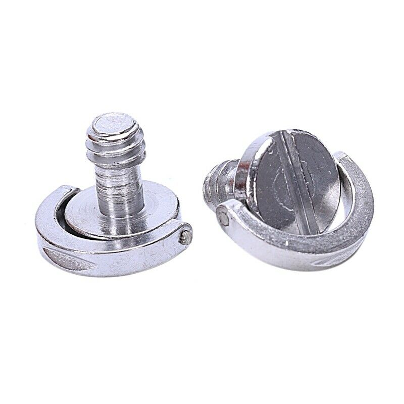 2 Pack  Release Camera Fixing Screw D- Screws 1/4 Inch G8F6