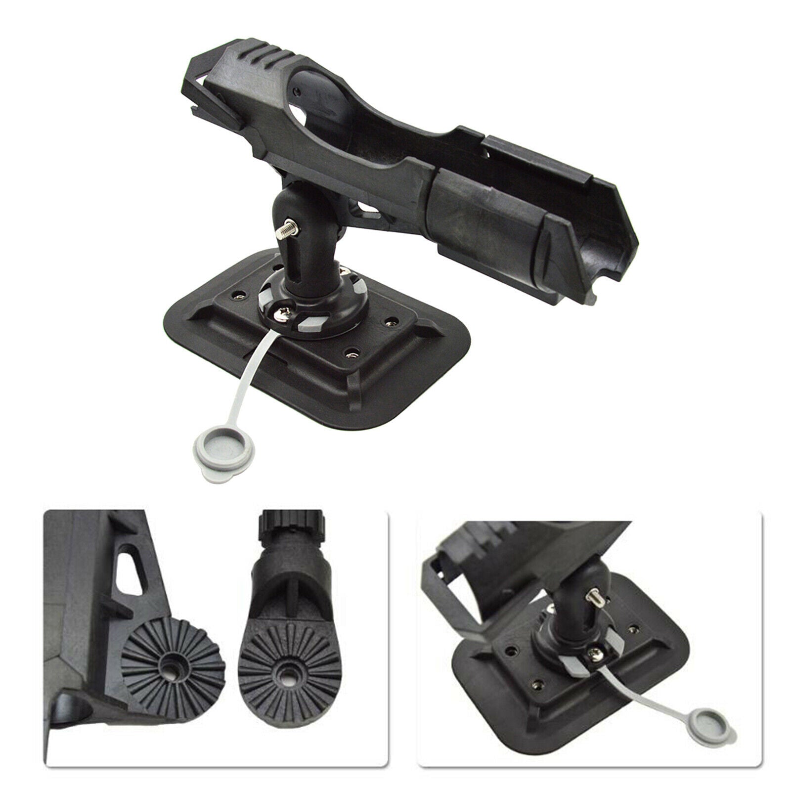 Fishing Rod Holder Rotatable Pole Rest Rack Stand For Boat Accessories
