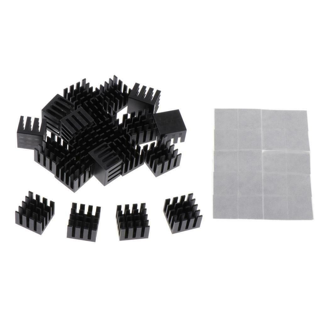 20 Pieces  Sink Made of Black Aluminum Cooler with Tape for