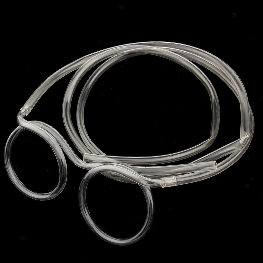 Funny Flexible Drinking Straw Tube Glasses Carnival Party Fancy Dress Clear