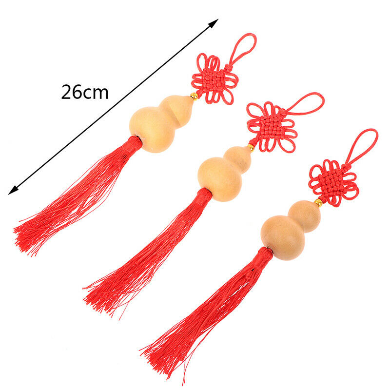 1Pc Lucky Pendant Chinese Knot Ancient Gourd Pendant Car Decoration Acces.l8