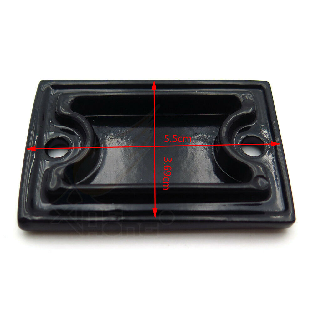 Black Rear Brake Fluid Reservoir Cap Cover For Suzuki GSXR 600 GSXR 750 Savage