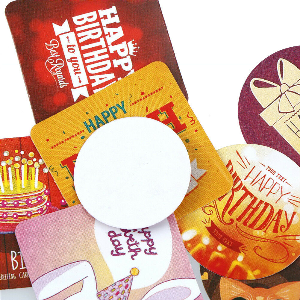 38 x Happy Birthday Paper Stickers Romantic Love For Diary Decor Scrapbook.l8