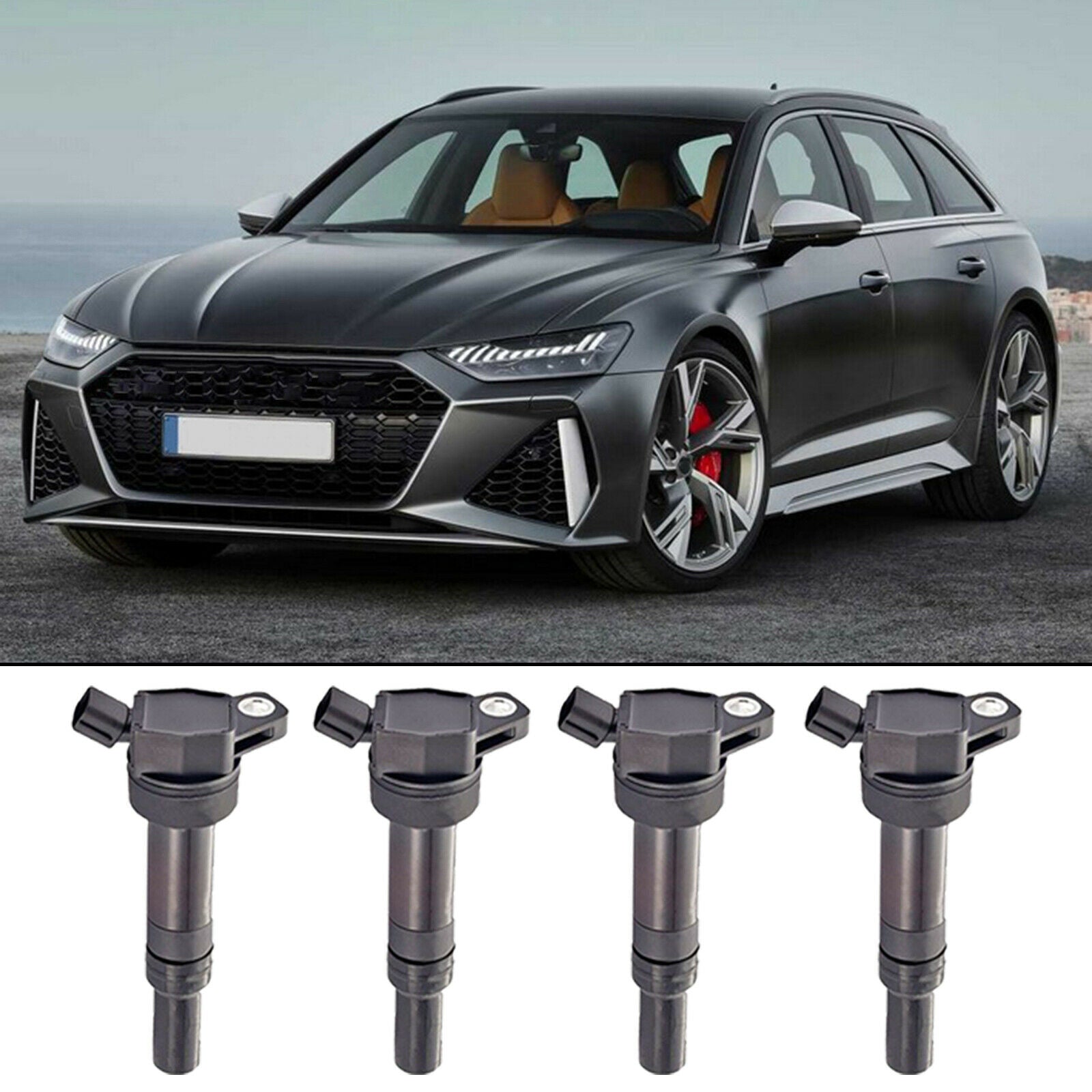 4 Pieces Ignition Coil for Hyundai for Elantra 11-17 Auto Replacement