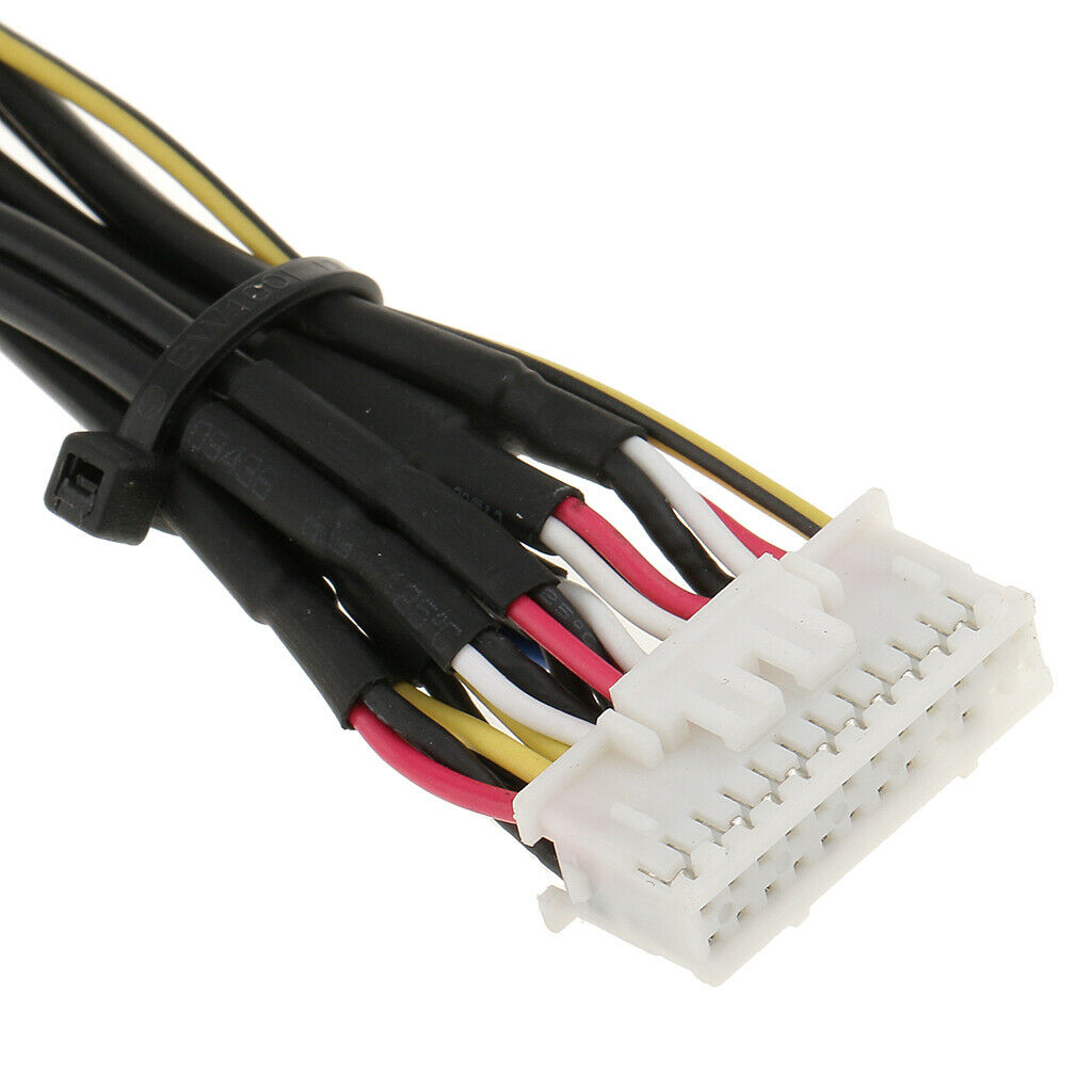 24 pin RCA Audio Video Adaptor Pre Out Lead for Pioneer Avic-F900BT F90BT