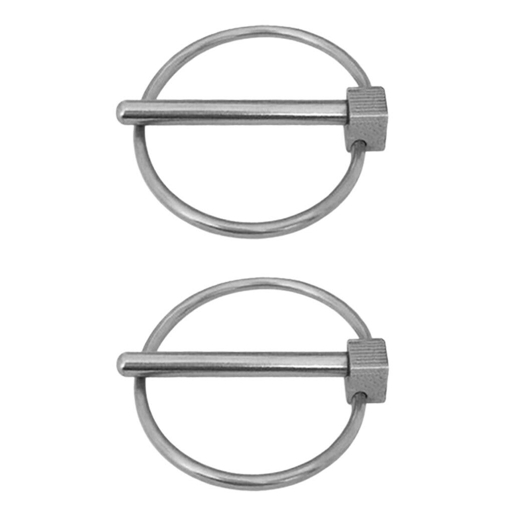 4 Pcs Lynch Pins 4mm 316 Stainless Steel Boat Trailer Parts Tractor Parts Truck
