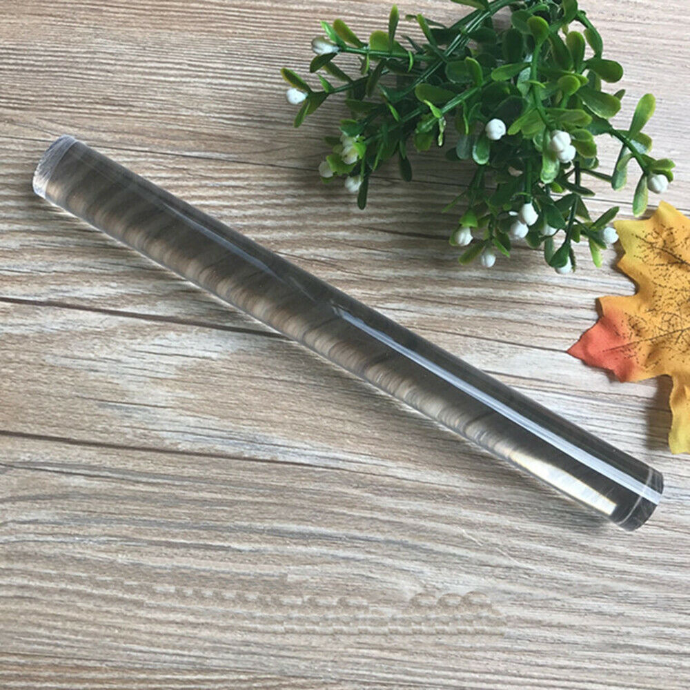 2x Acrylic Clay Roller with Sheet Backing Board for Shaping Sculpting Clay Tool