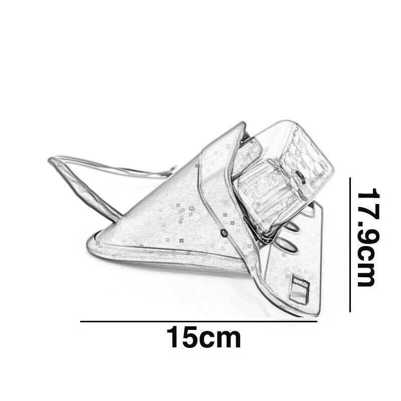 12V LED Motorcycle Turn Signal Tail Light Fender Edge Brake License Plate Lamp