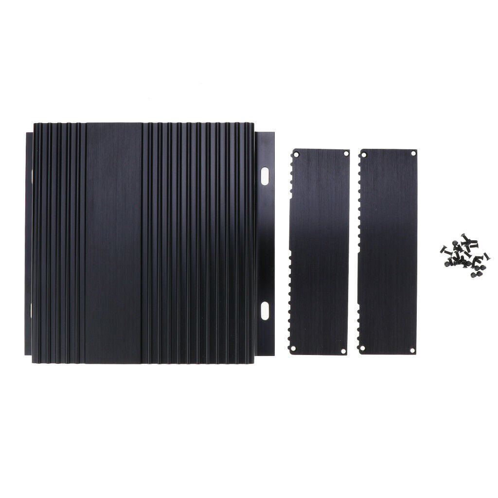 Extruded Aluminum Enclosure PCB Box Case Profile Housing 6.61 x 1.69 x 5.91 inch