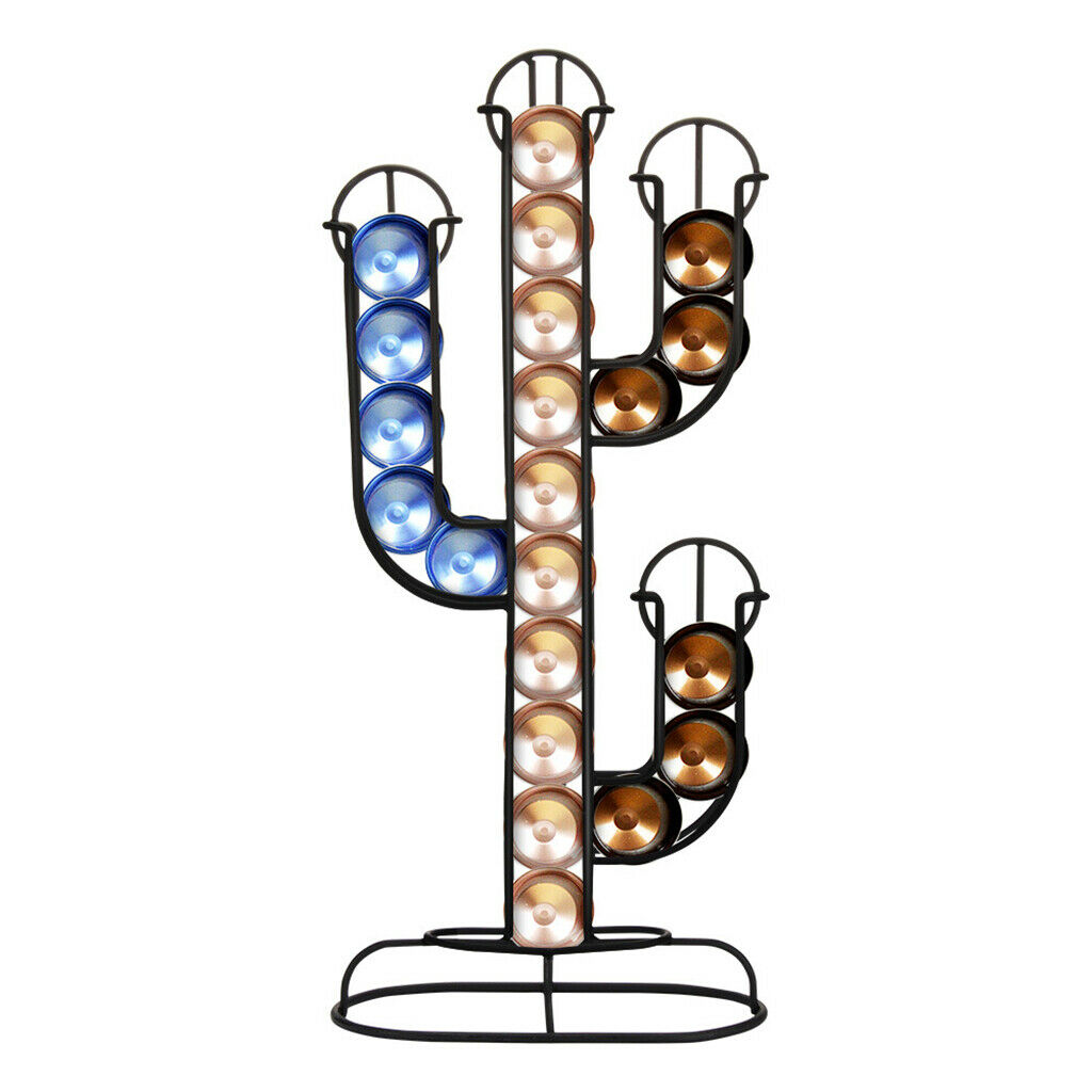 Creative Cactus 40 Coffee Pod Rack Tower Coffee Capsules Display Holder