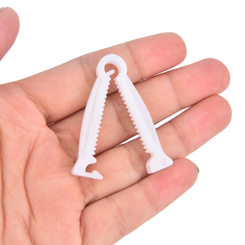 100Pcs Disposable Umbilical Cord Clamps 50mm in Length Puppy Kitten Whelp JYDFA