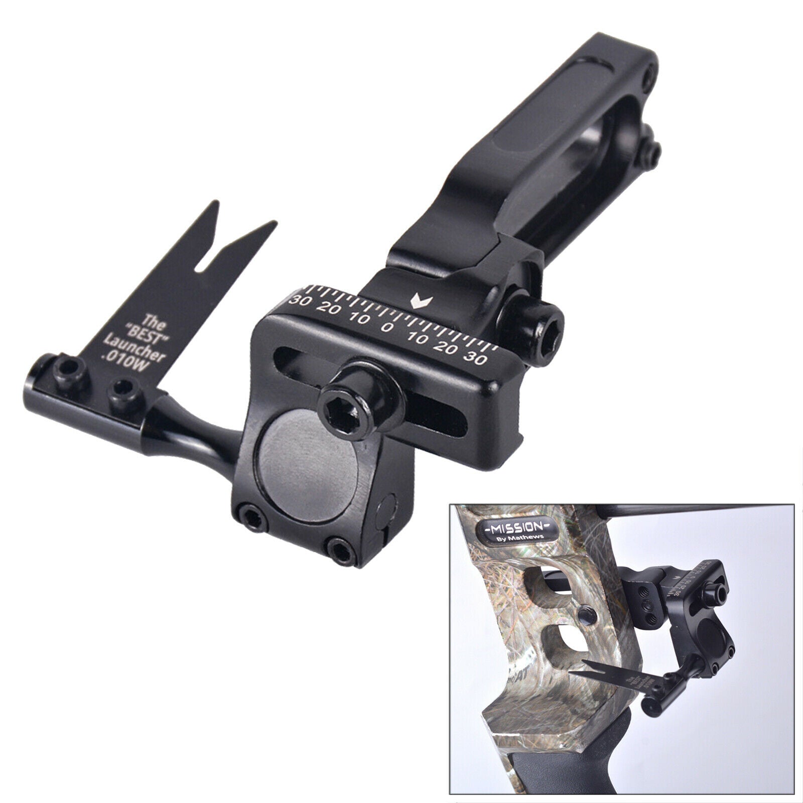 Arrow Rest Full Adjustable Compound Bows Outdoor Shooting Training Accessory