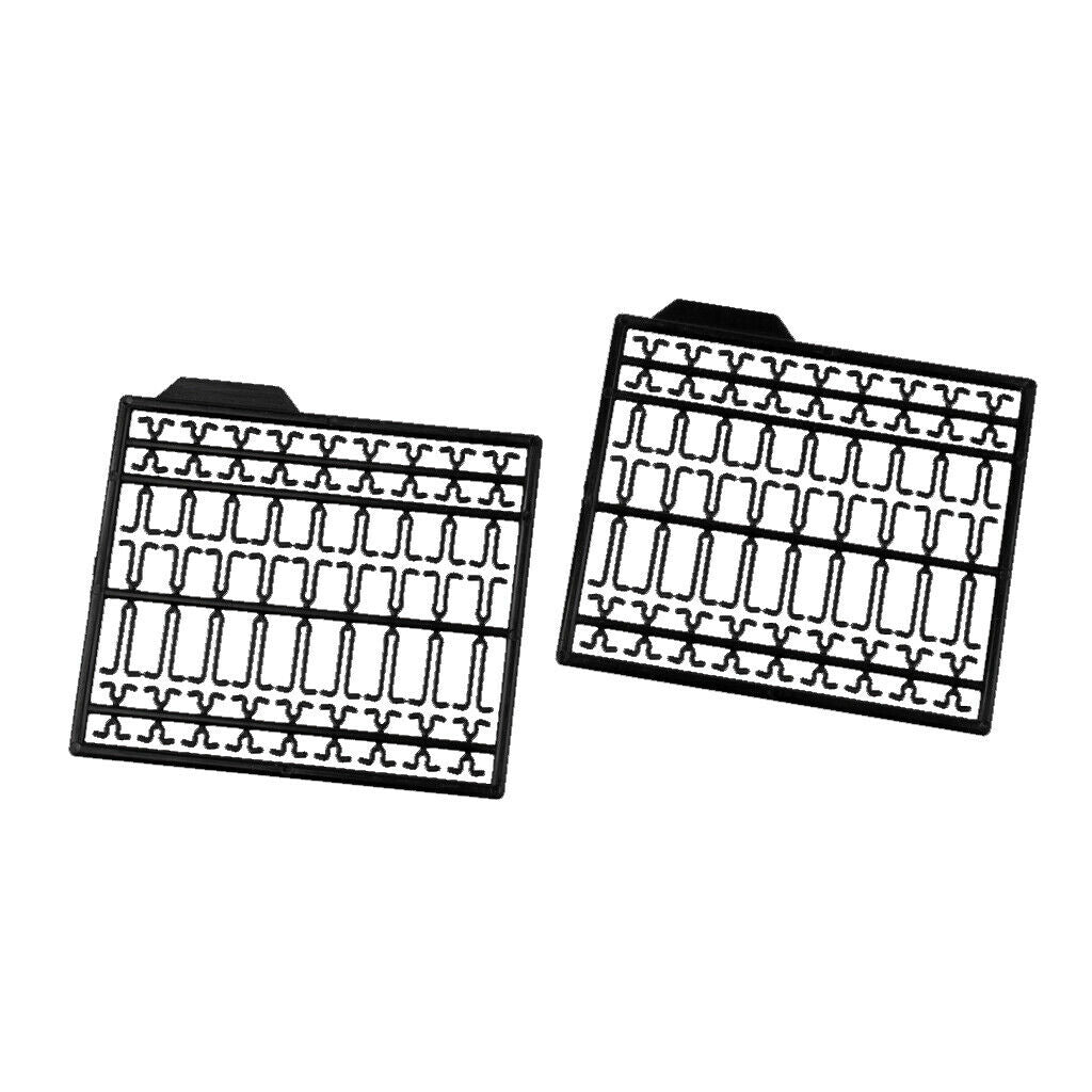5pcs Hair Extenders Boilie Bait Stops Hair Rigs Carp Fishing Tackle Black