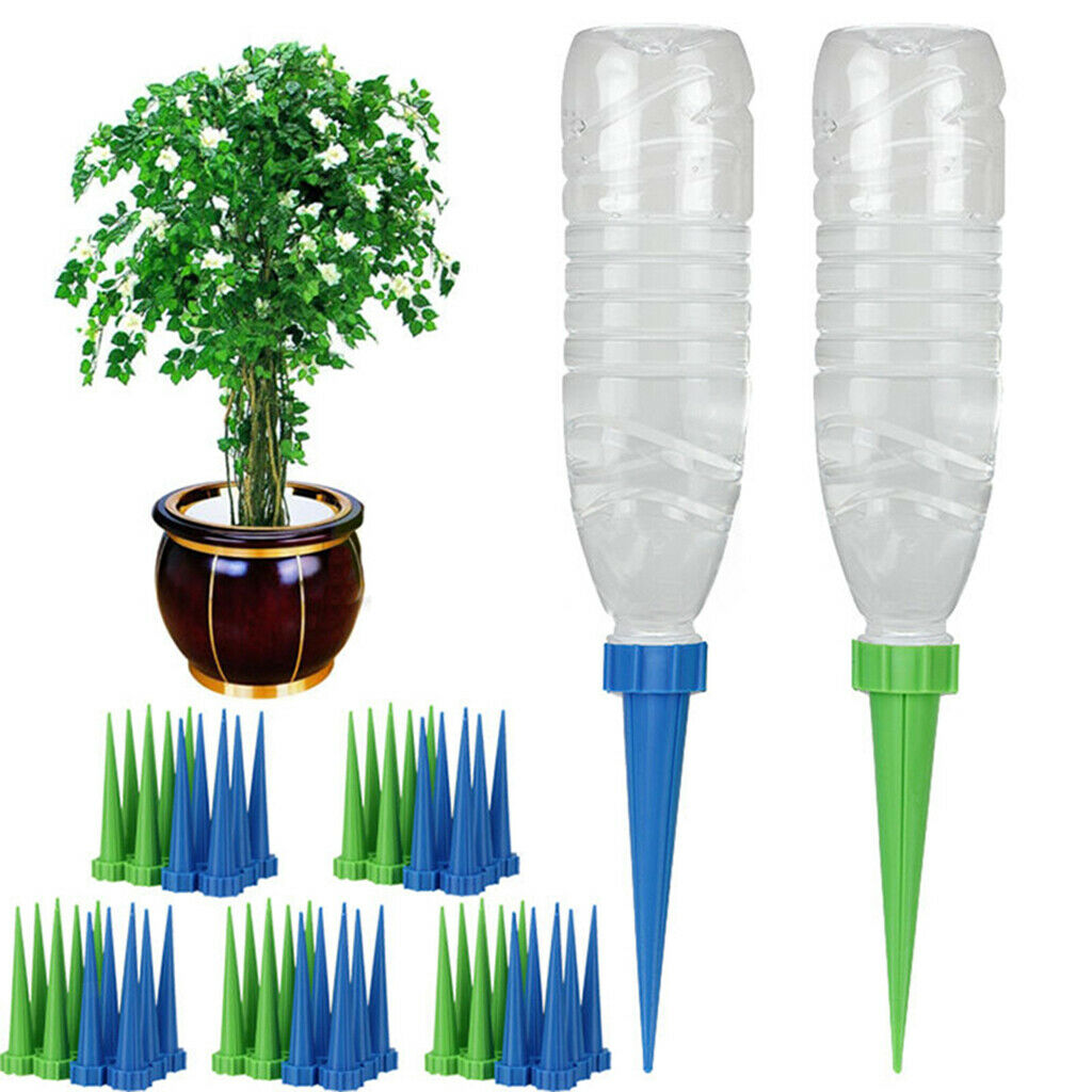 4Pcs Self Watering Spikes Plant Watering Stakes Plant Watering Devices for