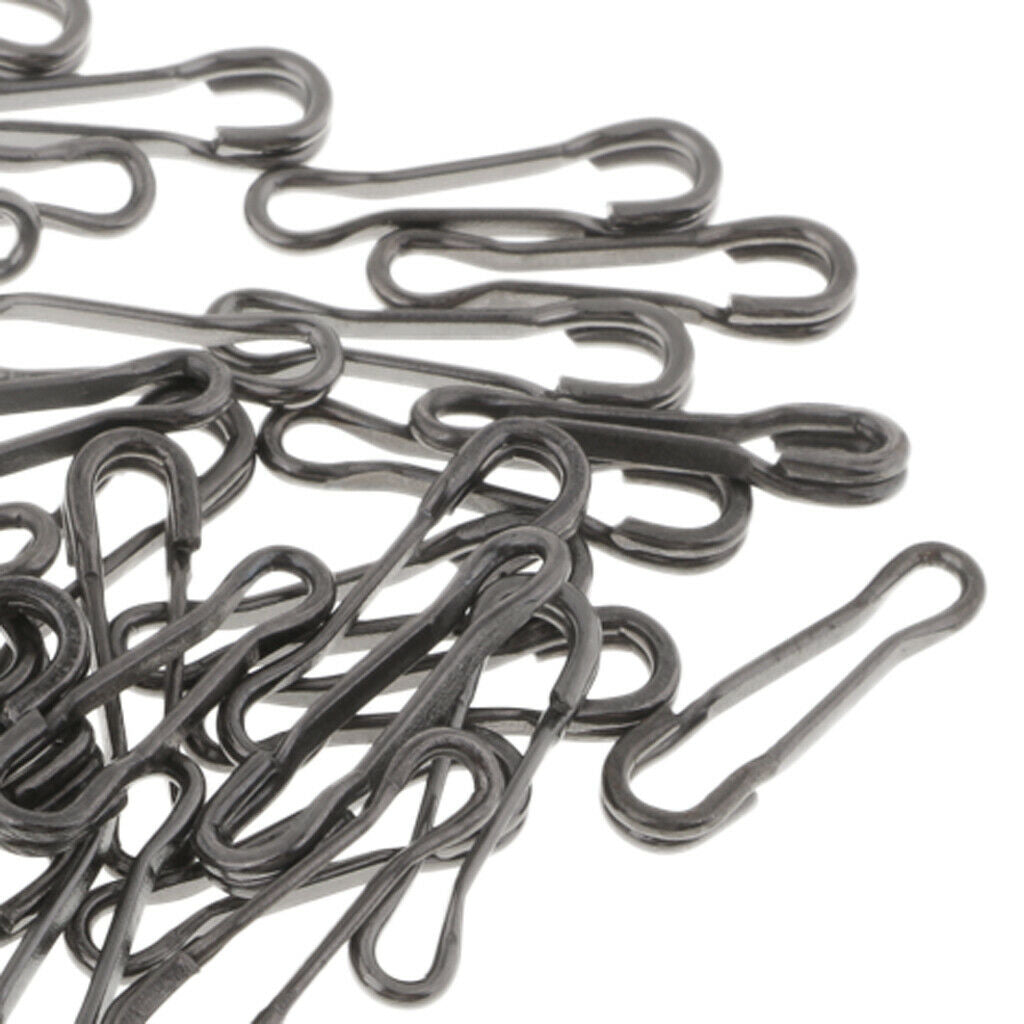 200pcs Baits Lures Clip Change Clip Hawaiian Snaps Baits 17mm 20mm 24mm 29mm