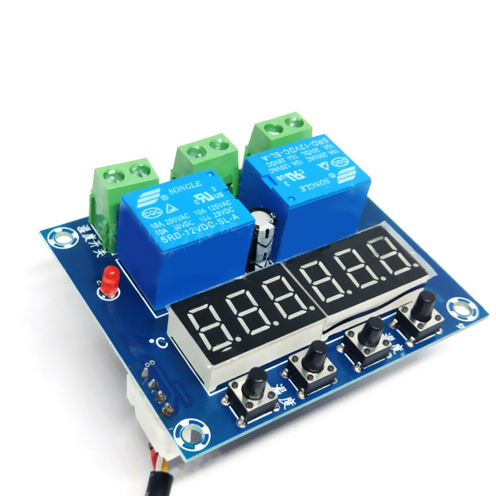 XH-M452 Temperature and Humidity Control Module Digital DisplayÂ  Double Output