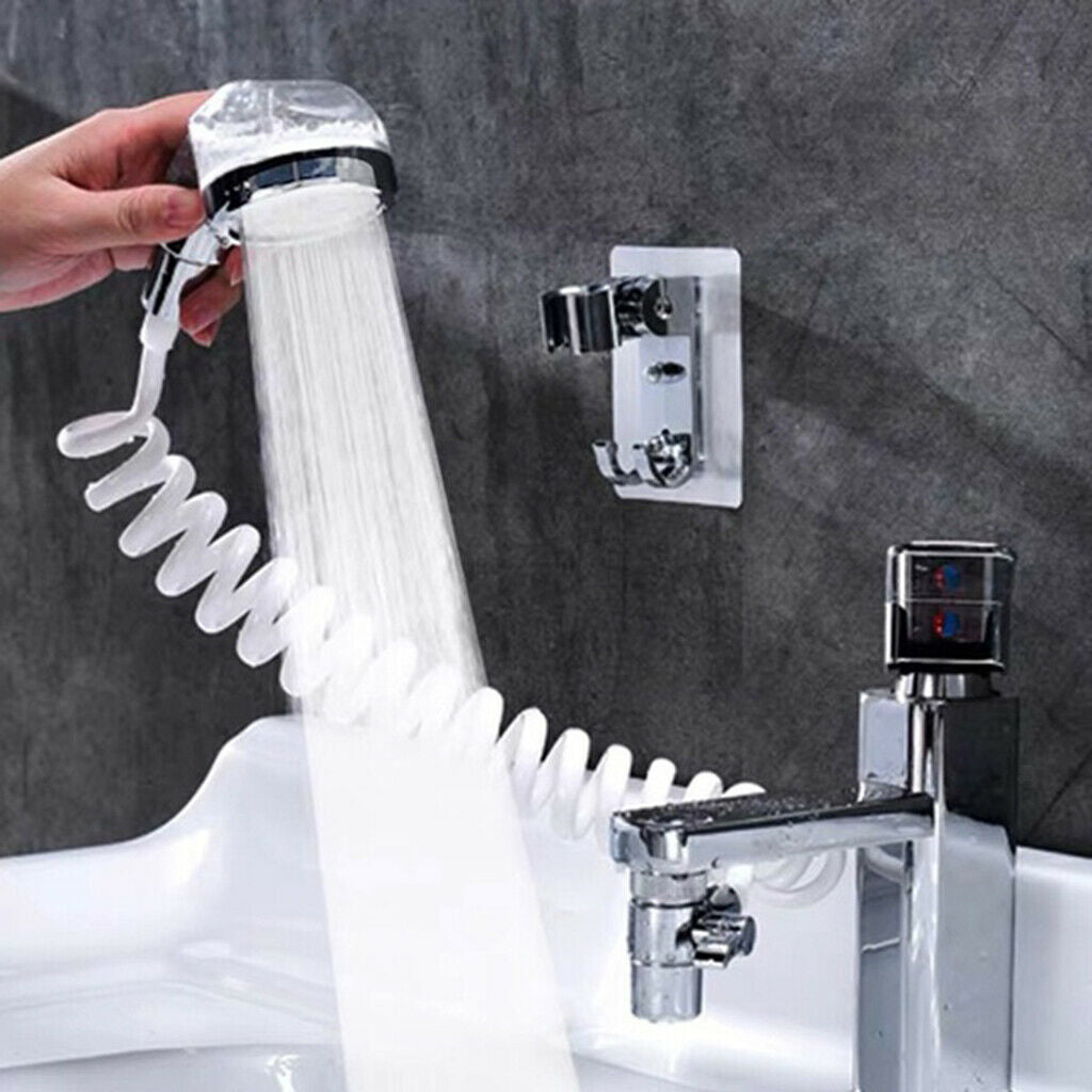 Handheld Shower Head, Hair Washing Handshower Faucet Rinser Set with 5ft Hose