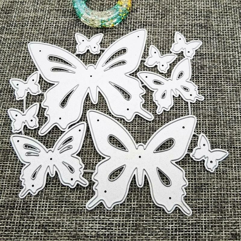 Beautiful Butterflies Carbon Steel Cutting Dies DIY Scrapbooking Photo Album
