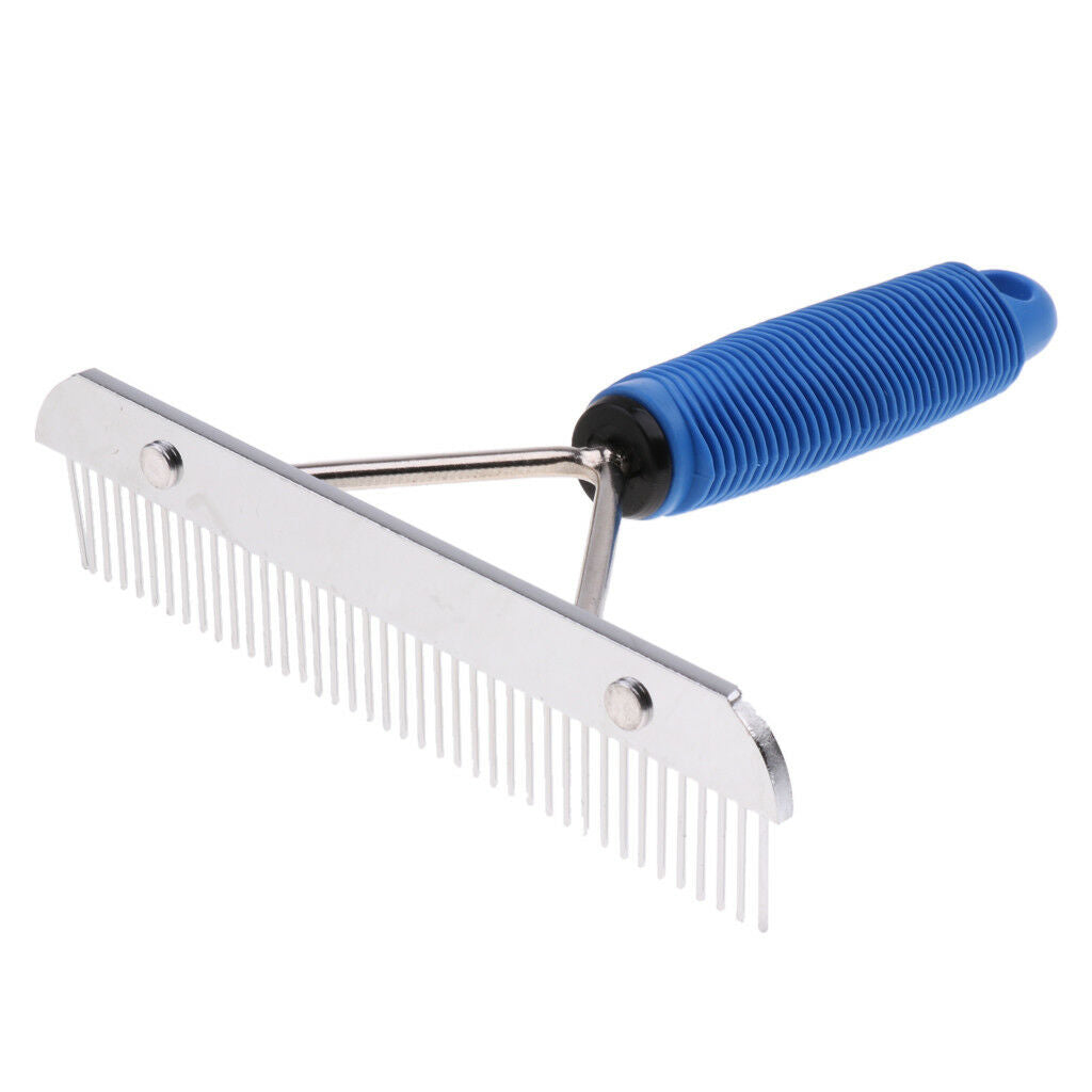 Dog Cat Pet Undercoat Rake Comb Brush Hair Fur Grooming Shedding Tool