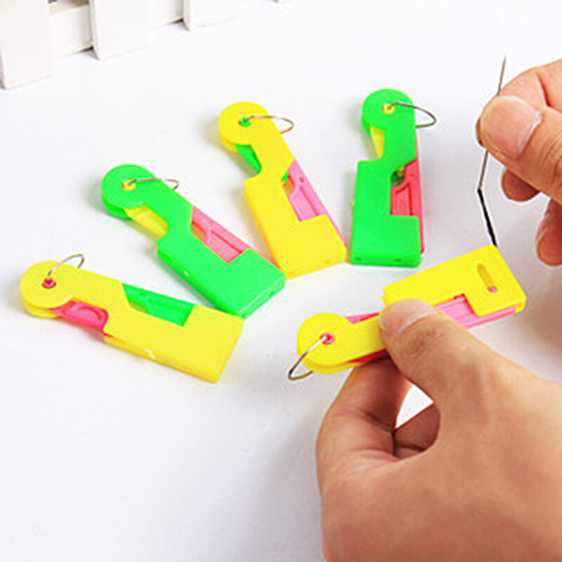 6Pcs Automatic Needle Threader Thread Guide Elderly Use Device Sewing Tool Kit